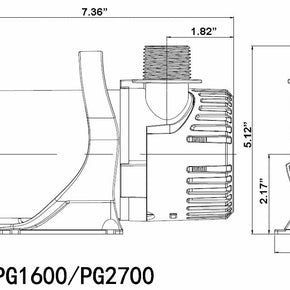 PG 2700 PUMP  115V 60 Hz 2,700 gph