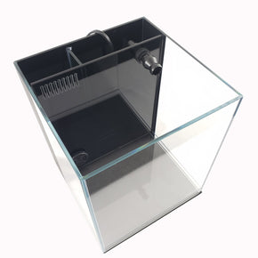 5 Gallon All in One Nano Aquarium Kit with UL Listed Heater, Full Spectrum LED Light, Pump, Filter and Algae Pad